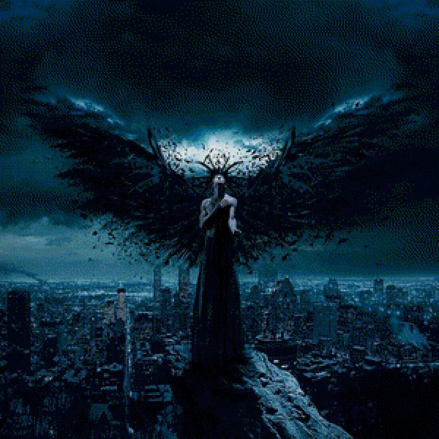Темный Ангел - ангел. фэнтази - предпросмотр
