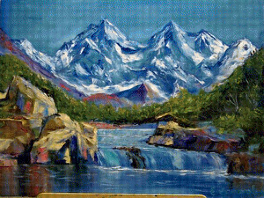 горы - горы, пейзаж - предпросмотр