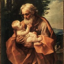 Схема вышивки «иосиф и младенец христом»