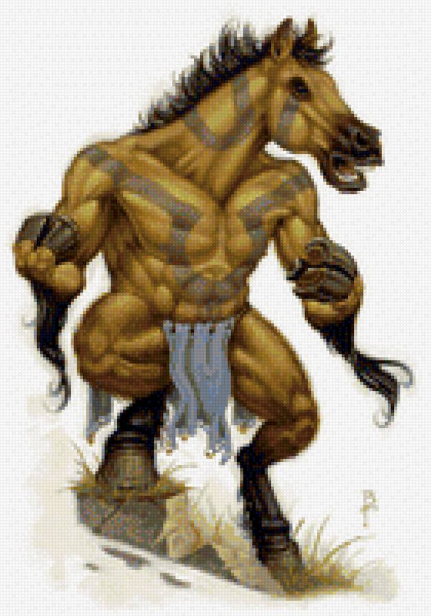 конь сказочный - конь - предпросмотр