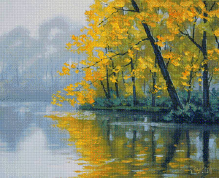 Осенний пейзаж - грэм геркен, осень, осенний пейзаж - предпросмотр