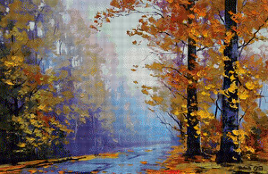 Осенний пейзаж - осень, грэм геркен - предпросмотр