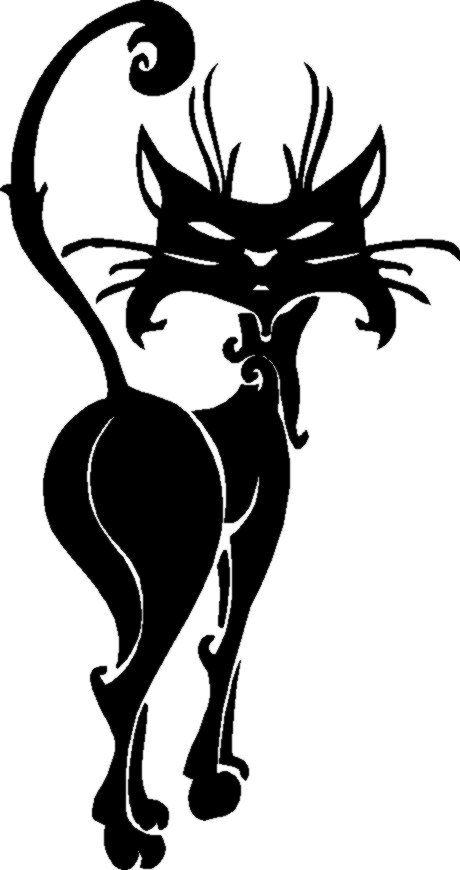 монохром "кошка" - оригинал