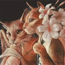 Схема вышивки «пара»