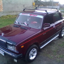 Схема вышивки «лада седан баклажан»