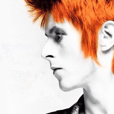 Схема вышивки «David Bowie»