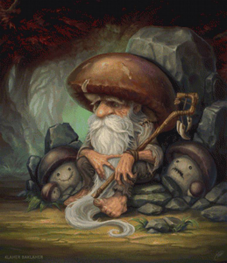 Старичок-боровичок - грибы, лес, персонажи, сказки - предпросмотр