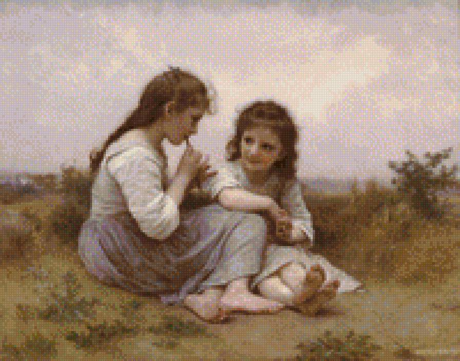 LAS PINTURAS DE  Bouguereau - bouguereau ninias - предпросмотр