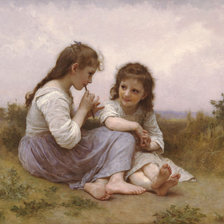 Схема вышивки «LAS PINTURAS DE  Bouguereau»