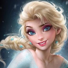 Оригинал схемы вышивки «девушка» (№1149513)