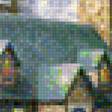 Предпросмотр схемы вышивки «Домик у лесной речки» (№1150304)