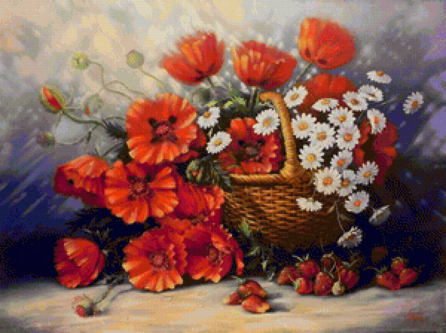 Летний натюрморт - предпросмотр