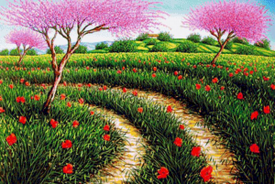 Пейзаж - природа, лето - предпросмотр