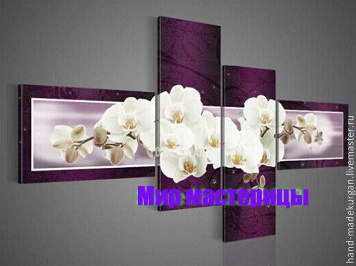 Нежные орхидеи - оригинал