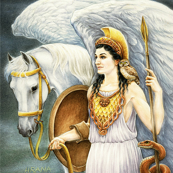 Афина - богиня, греция - оригинал
