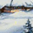 Предпросмотр схемы вышивки «зимний пейзаж» (№1151227)