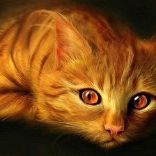 Схема вышивки «Рыжий плут»