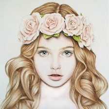 Схема вышивки «Маленикий ангел»