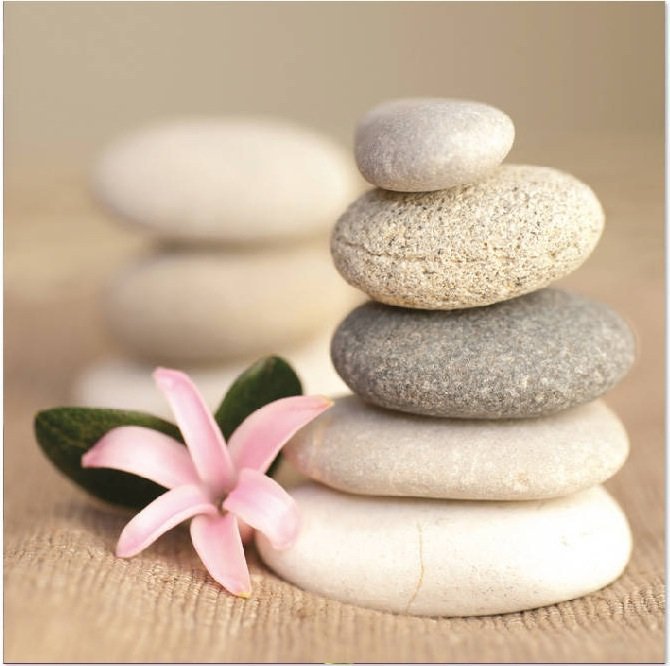 камешки - подушка - оригинал