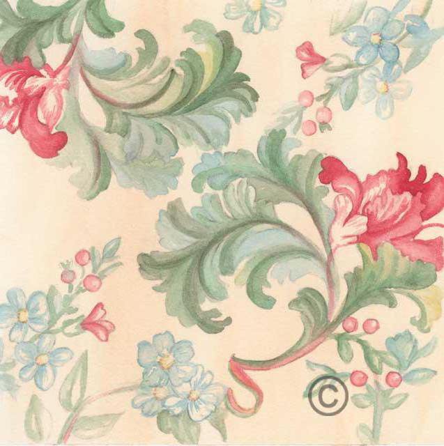 цветы - подушка, цветы - оригинал