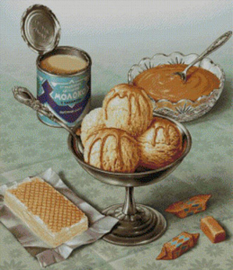 кухня - сгущенка, сладости, конфеты - предпросмотр