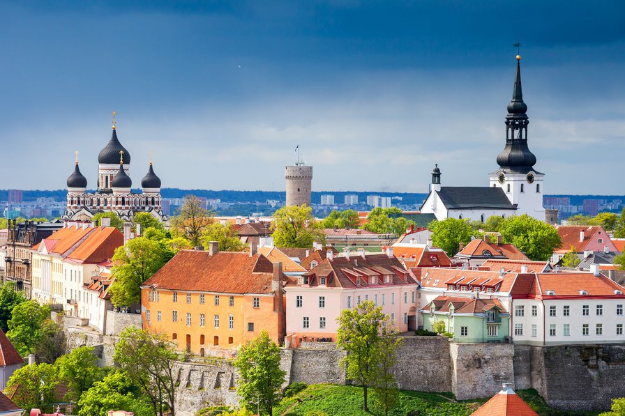 Пейзаж Эстония 2 - пейзаж город эстония - оригинал