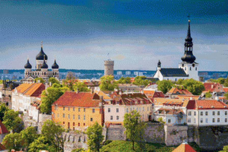 Пейзаж Эстония 2 - пейзаж город эстония - предпросмотр