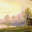 Предпросмотр схемы вышивки «Рассвет на реке» (№1159355)
