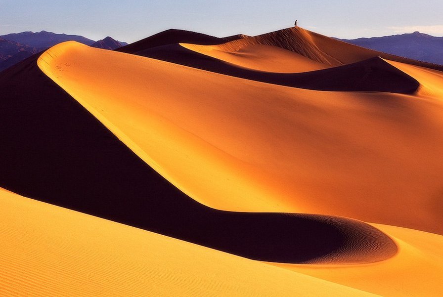 Фото Майл Моргана Барханы - пустыня, пейзаж - оригинал