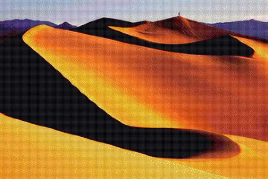 Фото Майл Моргана Барханы - пустыня, пейзаж - предпросмотр