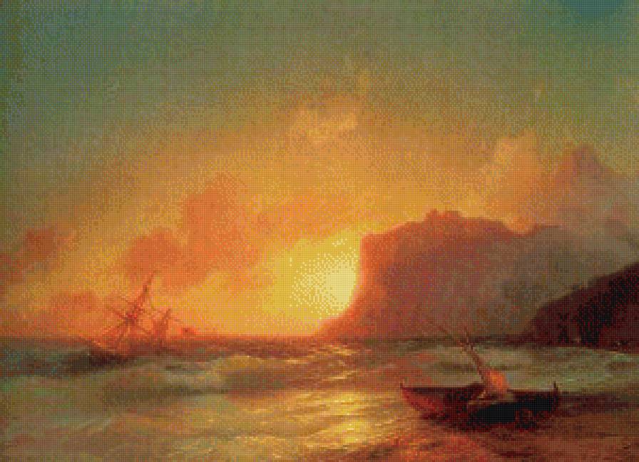 Айвазовский. Коктебель - море, закат, айвазовский, коктебель - предпросмотр