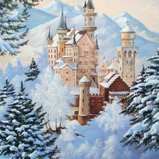 замок в горах