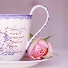 Оригинал схемы вышивки «Чашка с наилучшими пожеланиями» (№1159961)