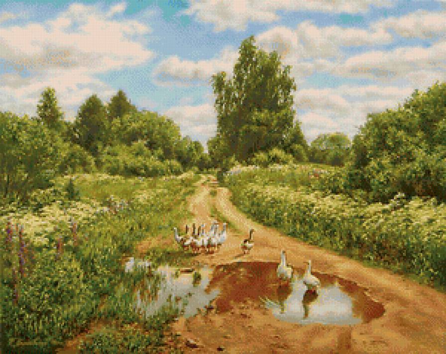 гуси - природа, птицы, животные - предпросмотр