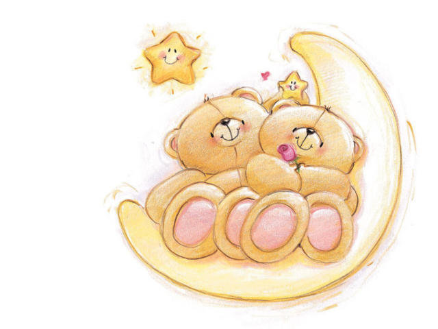 Мишки - месяц, мишки - оригинал