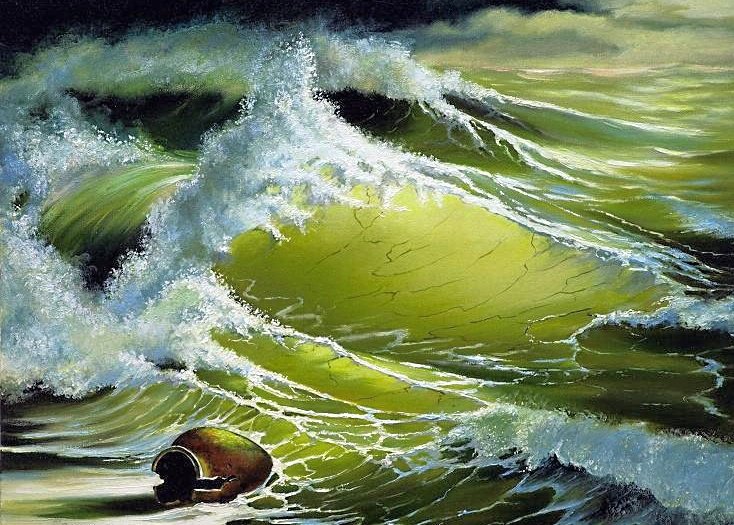 "Ты,волна моя,волна!.." - пейзаж, море, волны, волна, марина, берег - оригинал