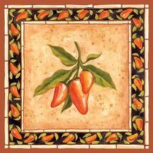 Схема вышивки «pimientos-1»