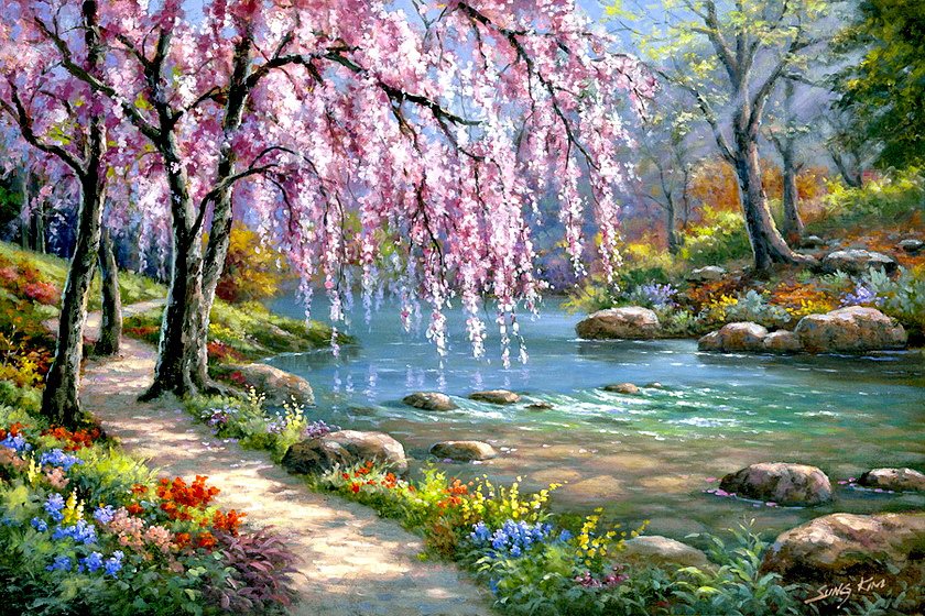 весна - природа, весна - оригинал