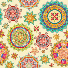 Схема вышивки «старинный рисунок»