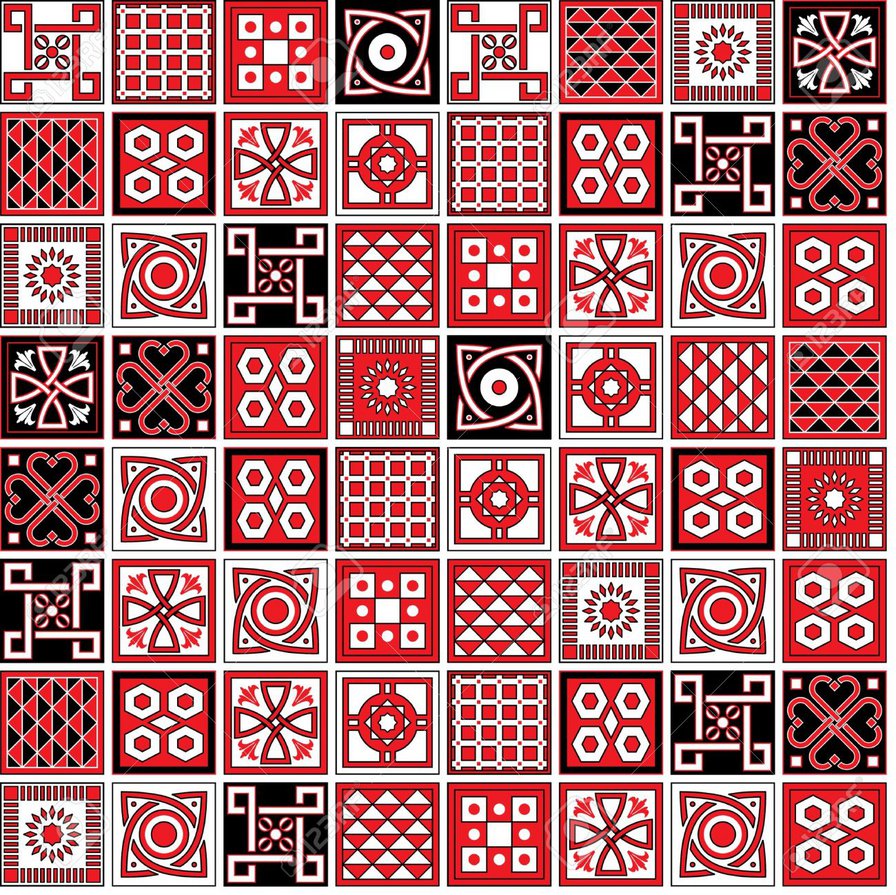 оргамент - подушка, орнамент - оригинал