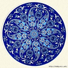 Схема вышивки «пейсли»