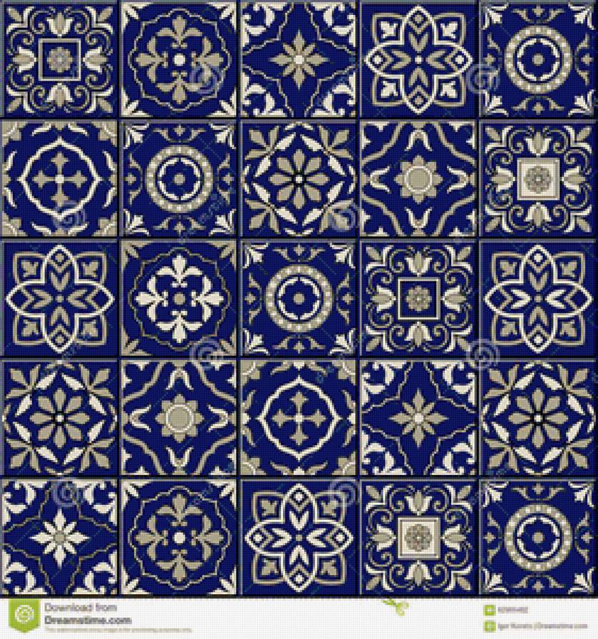 орнамент - подушка, орнамент - предпросмотр