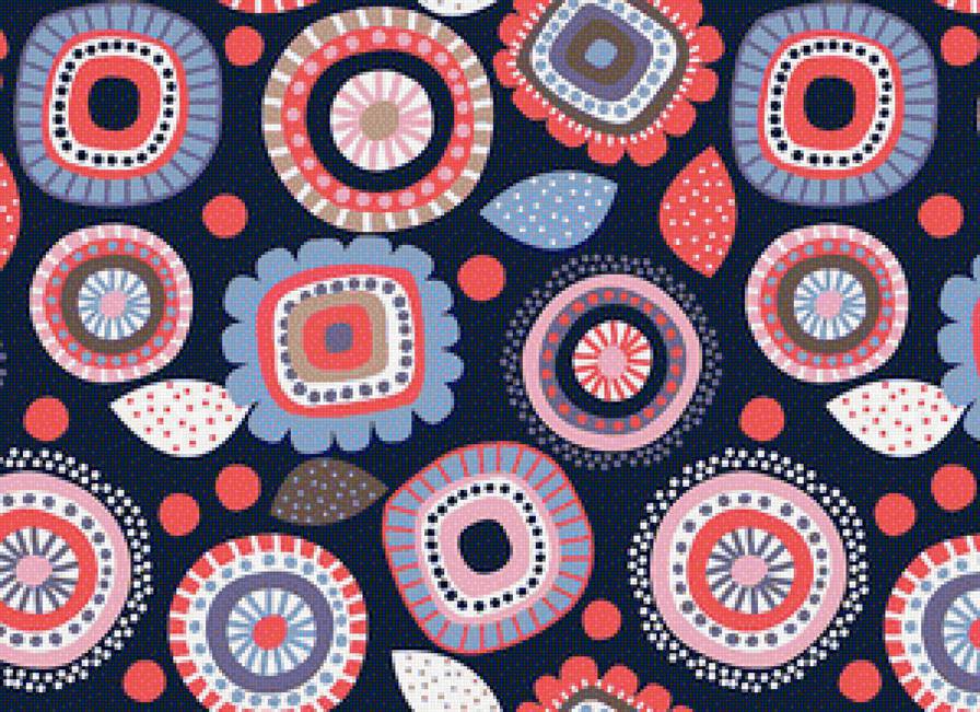 подушка - орнамент, подушка - предпросмотр