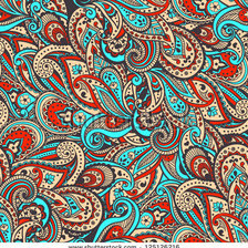 Схема вышивки «пейсли»