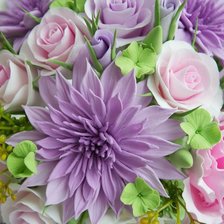 Схема вышивки «цветы»