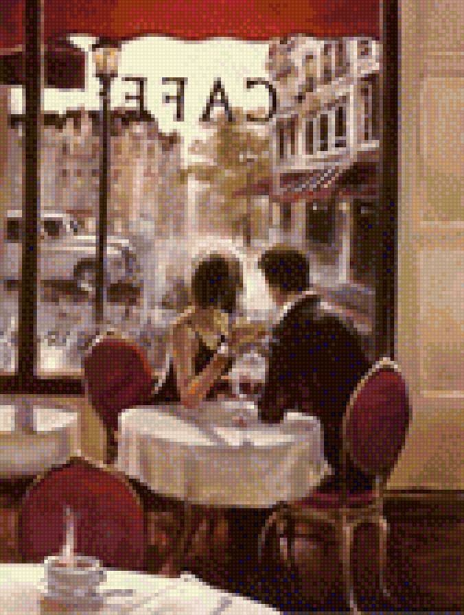 Уютное кафе - предпросмотр