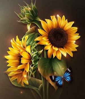 Подсолнухи - цветы, подсолнухи - оригинал