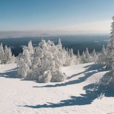 Схема вышивки «Зима»