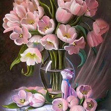 Схема вышивки «Цветы»