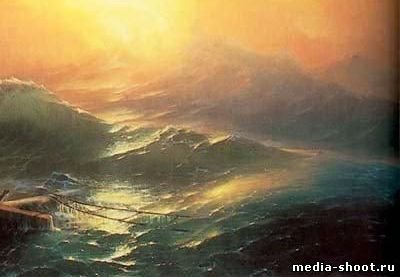 "Девятый вал" Иван Айвазовский ч. 4 низ - девятый вал, айвазовский - оригинал